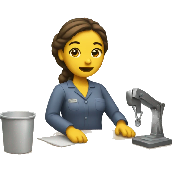 Woman laboring emoji