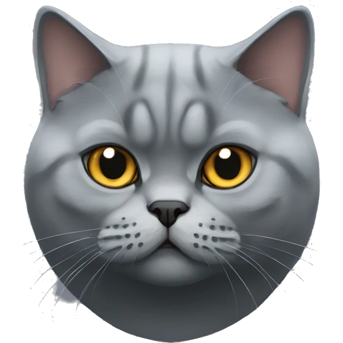 Evil British Shorthair emoji