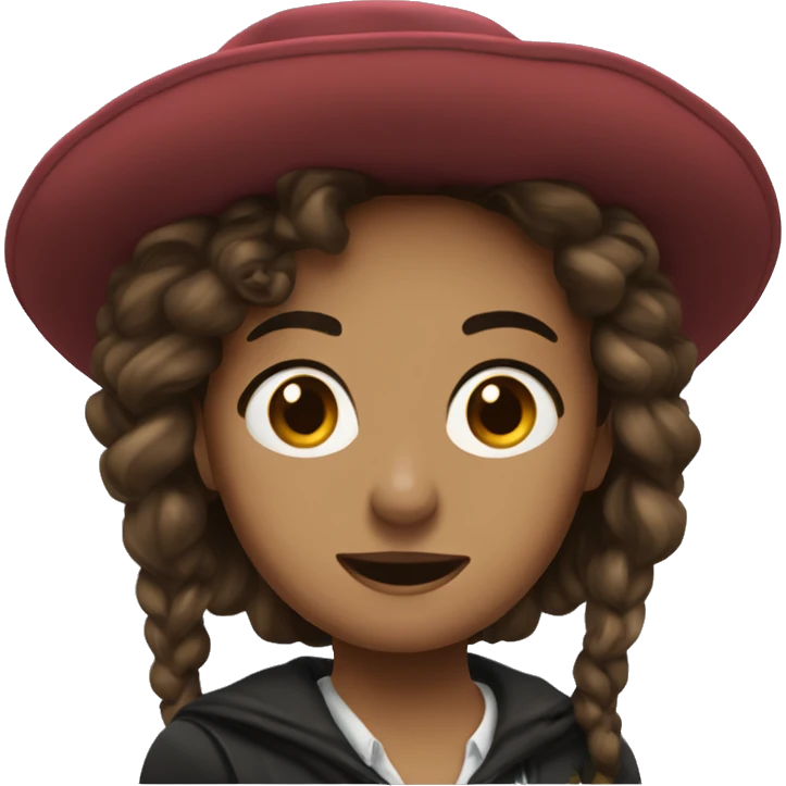 Hermione dê chapéu  emoji