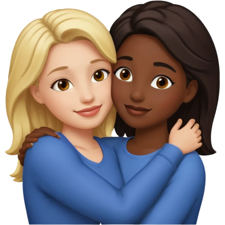 👩🏻‍❤️‍💋‍👩🏿 emoji