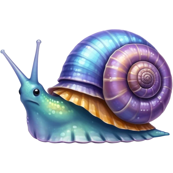Cute Sea Snail emoji