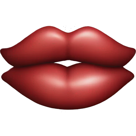 Kissing lips emoji emoji