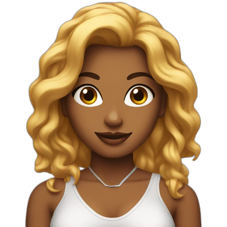 Sexy girl emoji