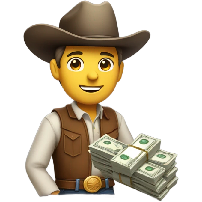 cashflow cowboy emoji