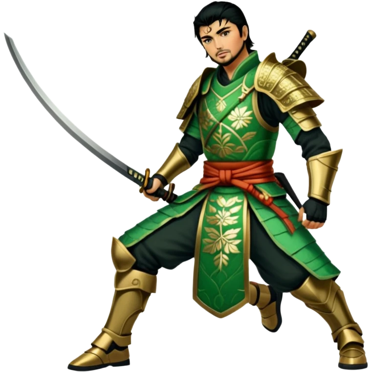 Emerald Samurai emoji