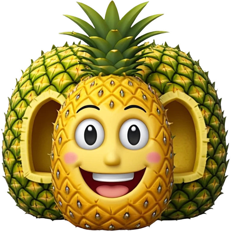 Quiero que con emojis trates de recrear a bob esponja emoji