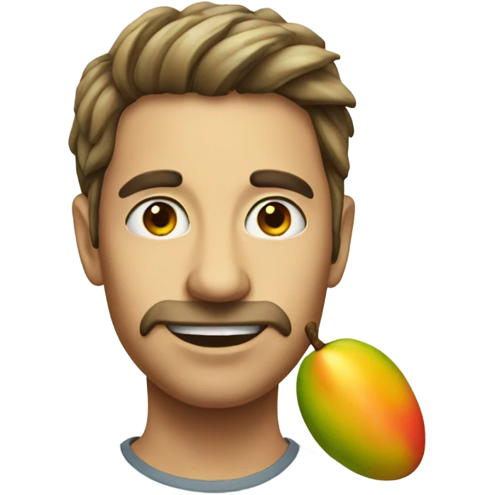 Realistic Mango emoji