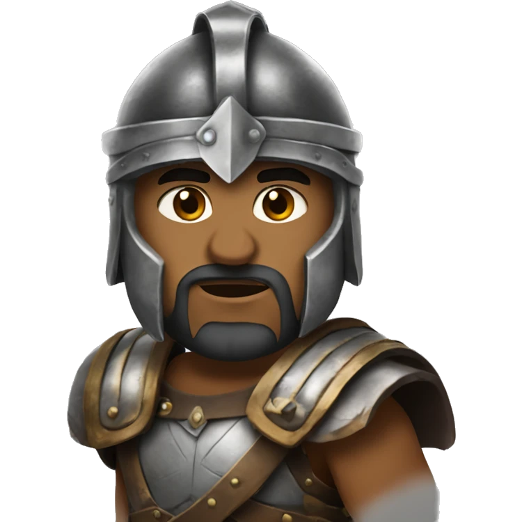 Gladiator at the movie emoji