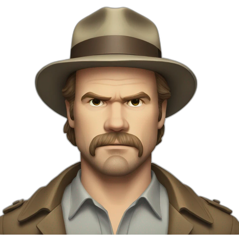 Jim Hopper David harbour emoji