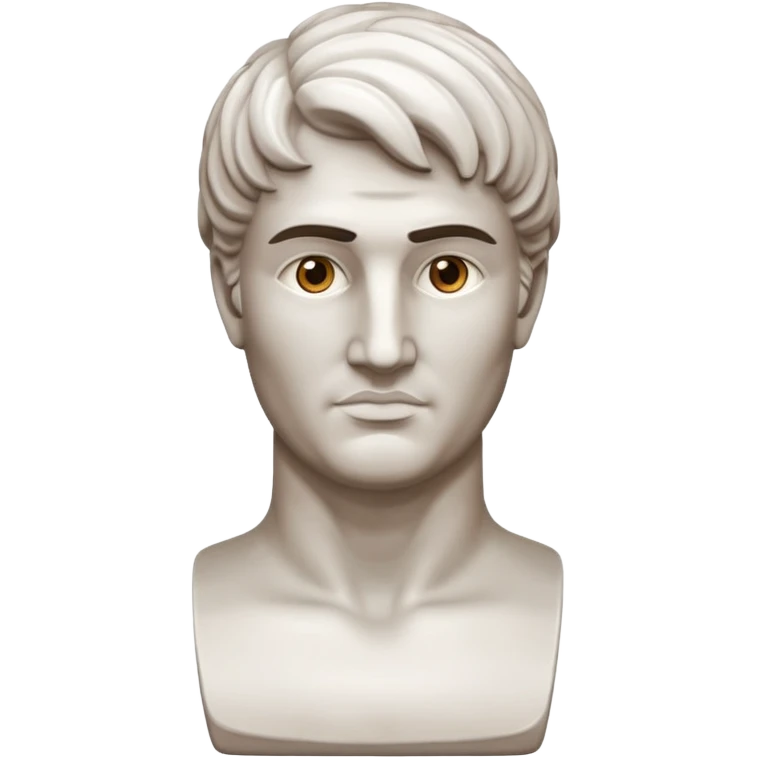 fais une statue grecque homme emoji