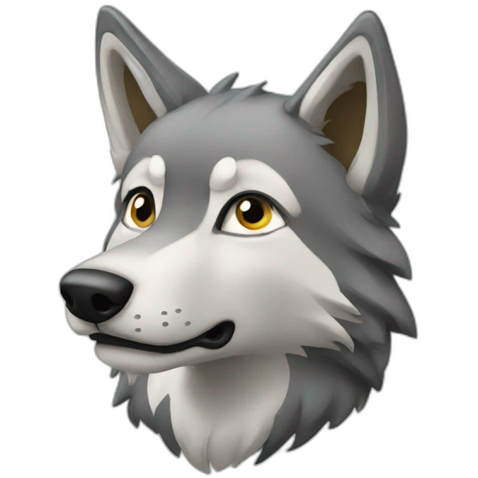 Loup emoji