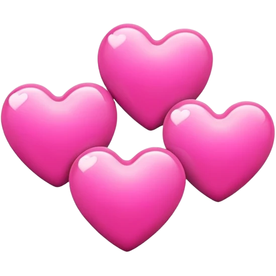 Pink hearts  emoji