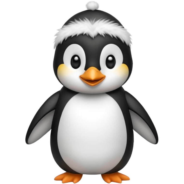 Pinguino con pillama emoji