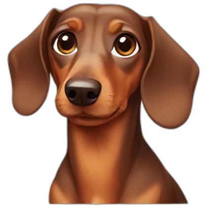 Dachshund emoji