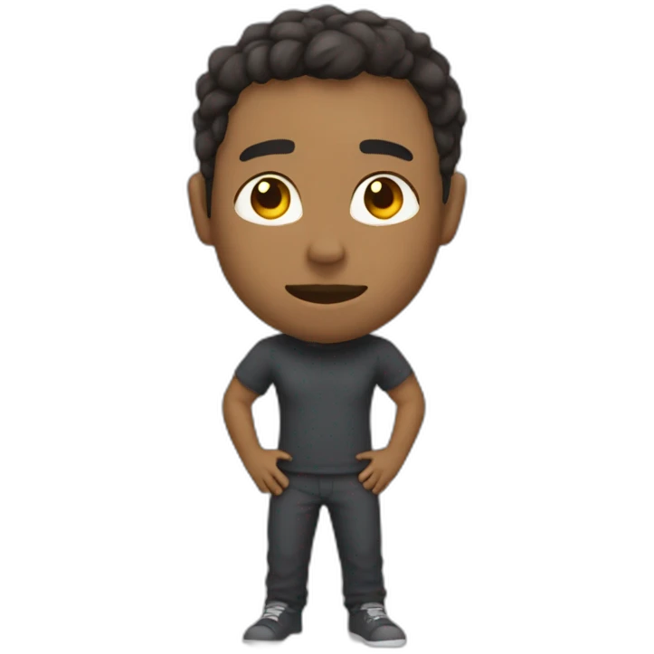 persona tiene calor suda emoji