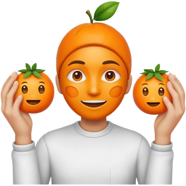 Emojis Clémentine fruits  emoji