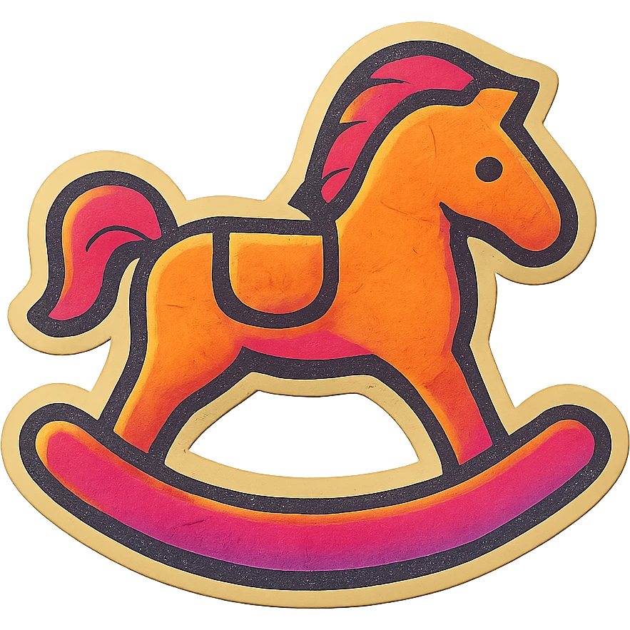 rocking horse emoji