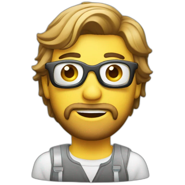Photographe renting à camera emoji