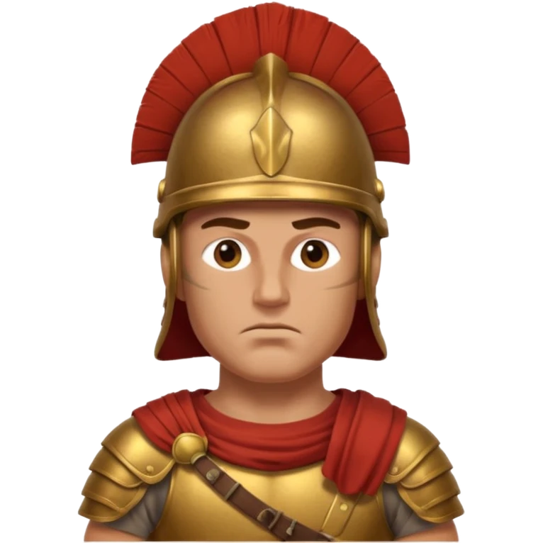 emoji de soldado romano alto y fuerte emoji