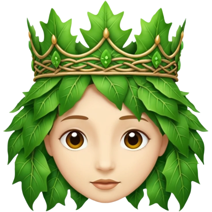 ivy crown emoji