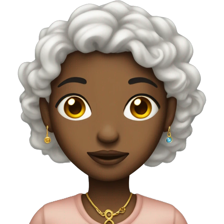girl astrologer with piercing emoji