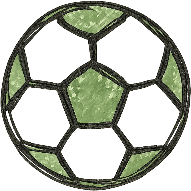 green sports icon, minimal style, simple and clean lines emoji