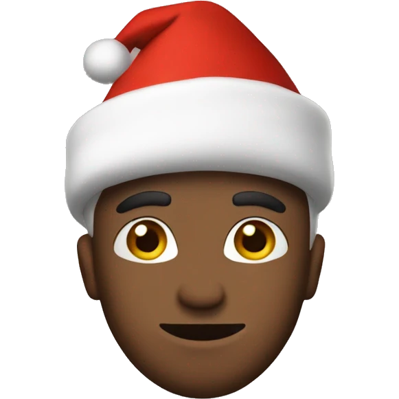 Me with A santas hat emoji