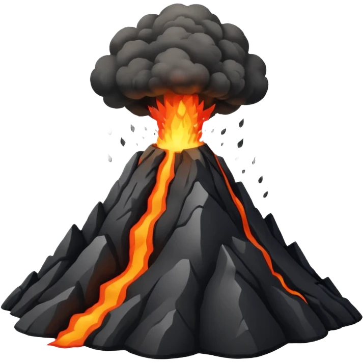 volcano emoji