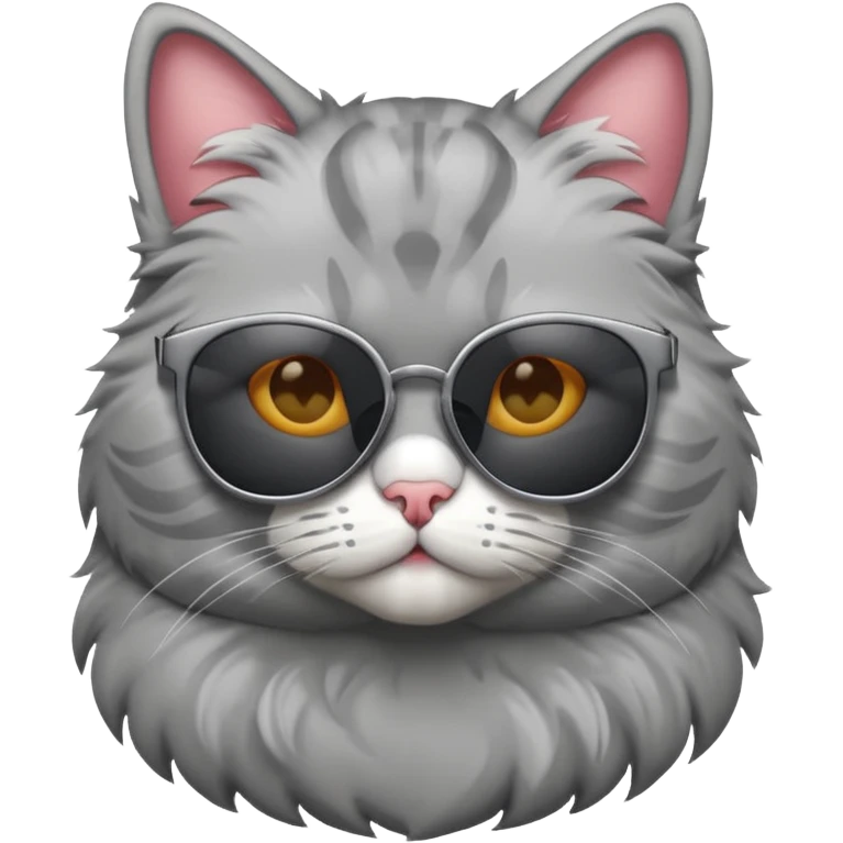 Cat wearing sunglasses emoji