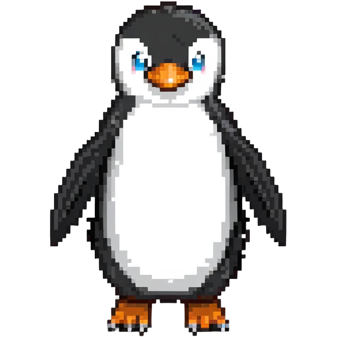 Madagascar penguin character emoji