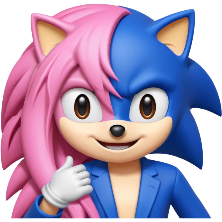 Sonic and Amy emoji