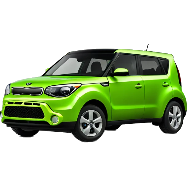 Green Kia soul emoji