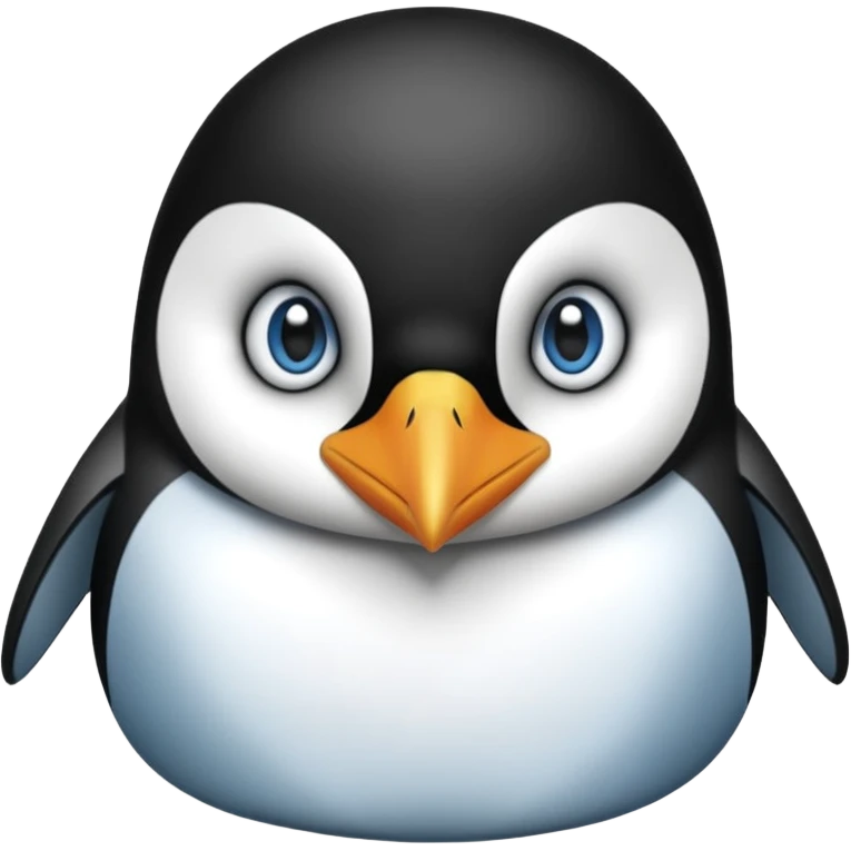 Deadly penguin emoji