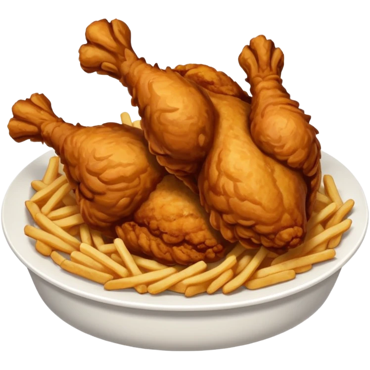 fried chicken emoji
