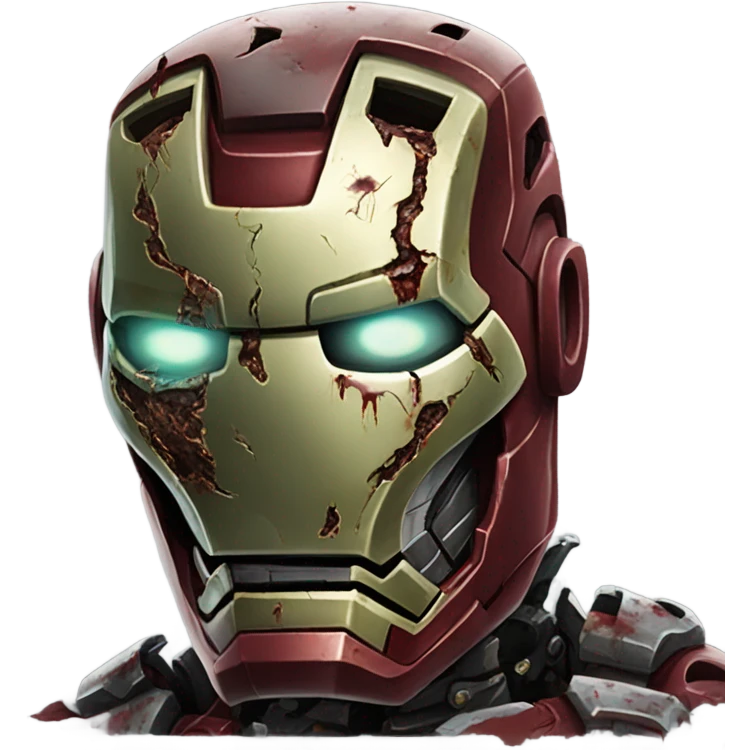 Zombie Iron Man emoji