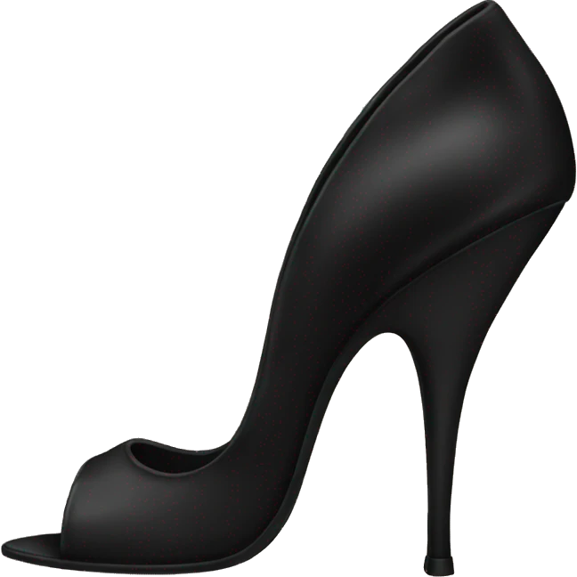 Black heels emoji