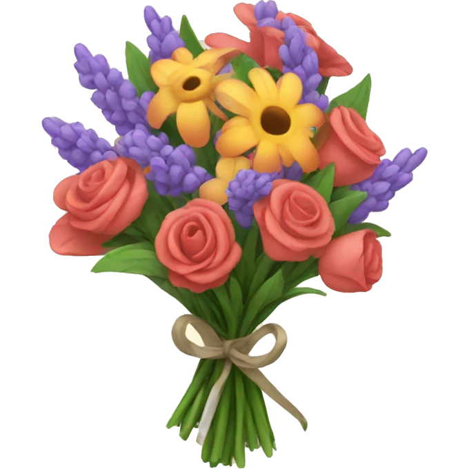 Bouquet flowers emoji