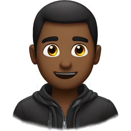 Corazón negro roto emoji