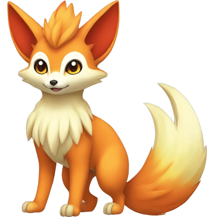  Fennekin-Quilava—Vulpix-Fakemon Full body emoji