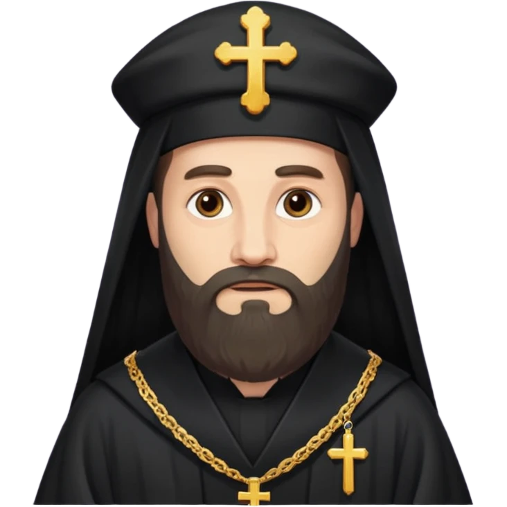 the Orthodox priest emoji