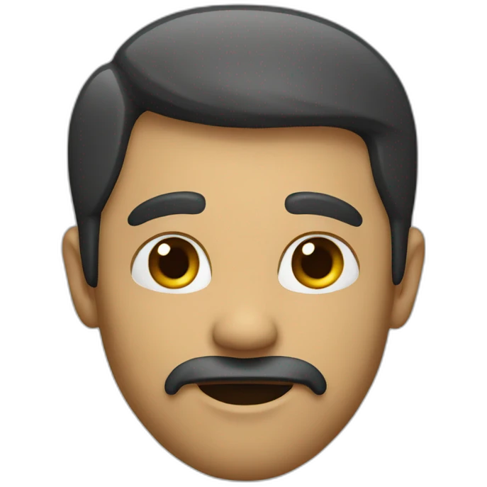 A man asking a question emoji