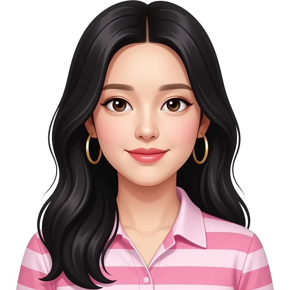 Black pink member jisoo emoji