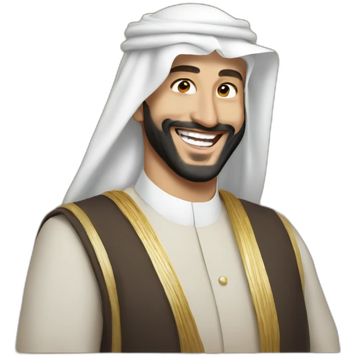 Mohammed bin salman laughing emoji