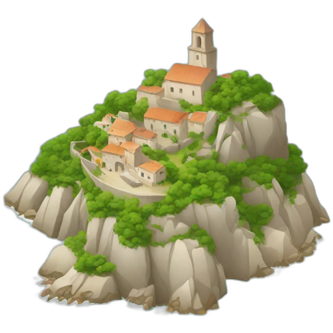 Corse French island emoji