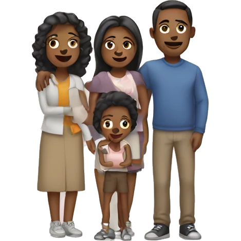 Family of four emoji