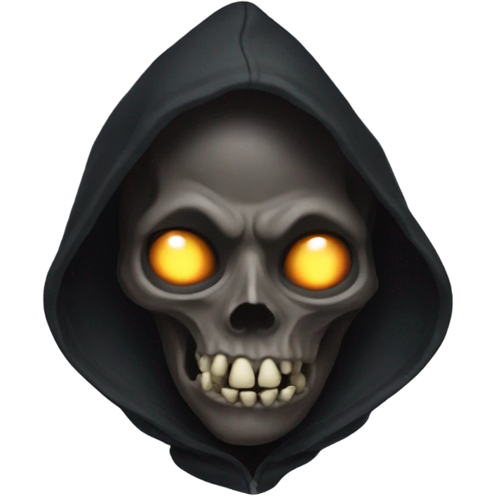 dealth demon in hoodie emoji