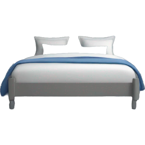 blue bedroom emoji