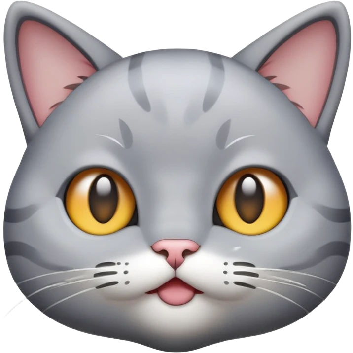 Cat emoji cute but make it Portishead not ginger emoji