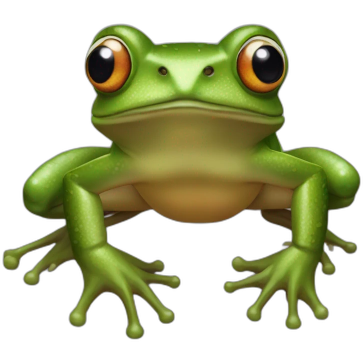 Frog oophaga pumilio emoji