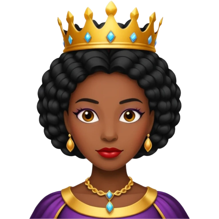 Black queen  emoji